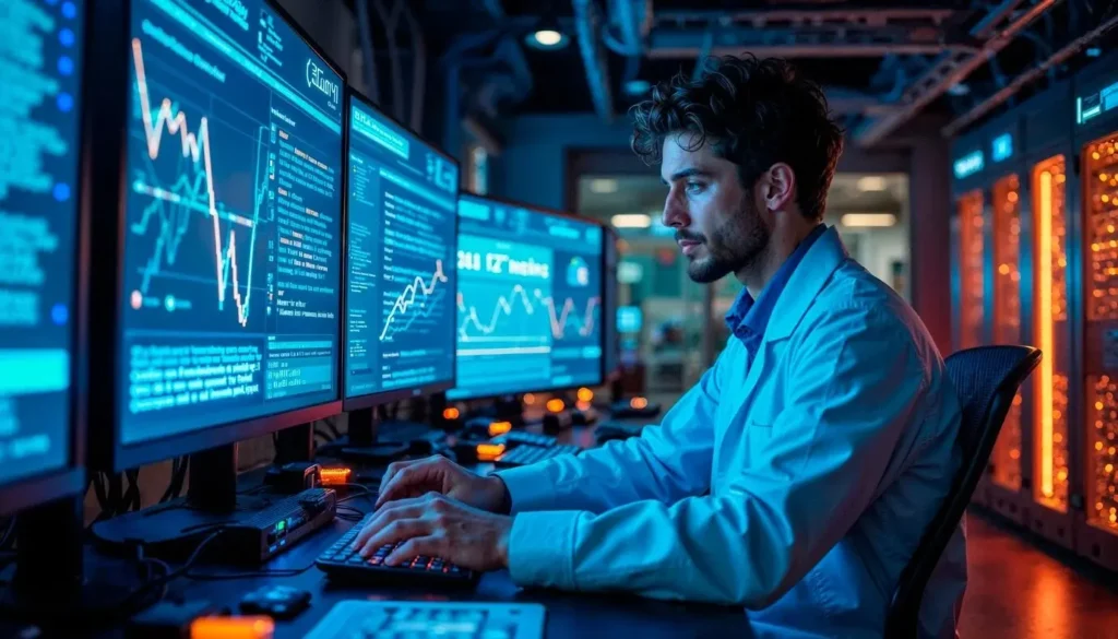 Expert providing SEO services for small businesses using analytics tools