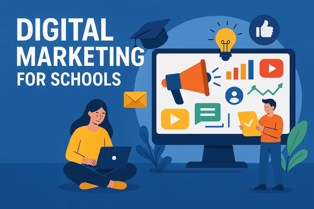 Digital Marketing for Schools: Engage, Grow, and Build Your Online Presence with Smart Strategies